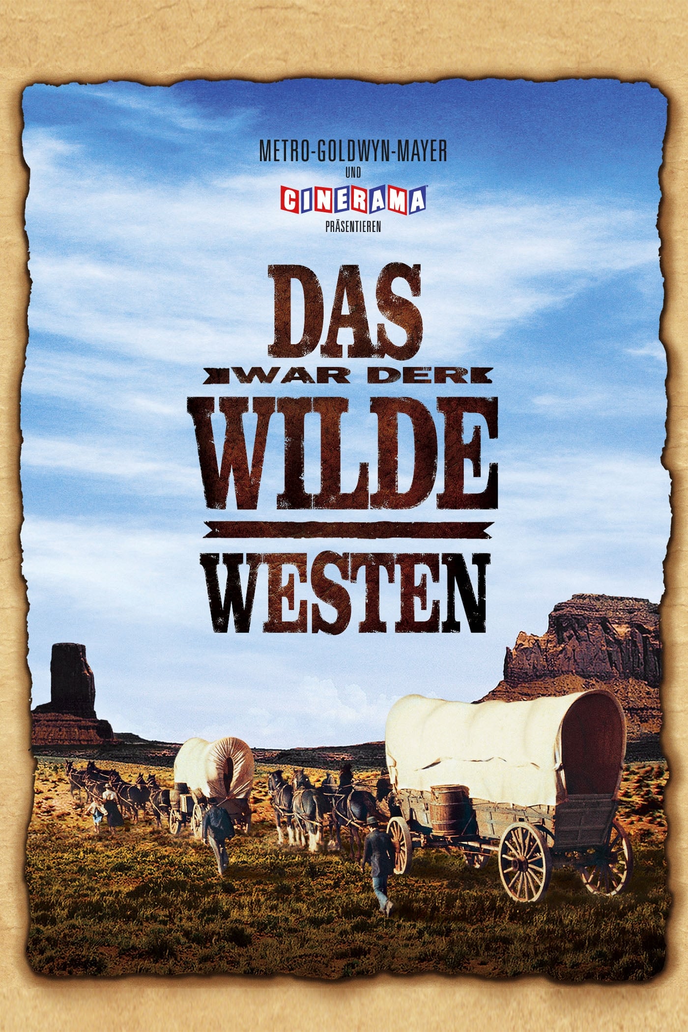 Poster Das war der Wilde Westen